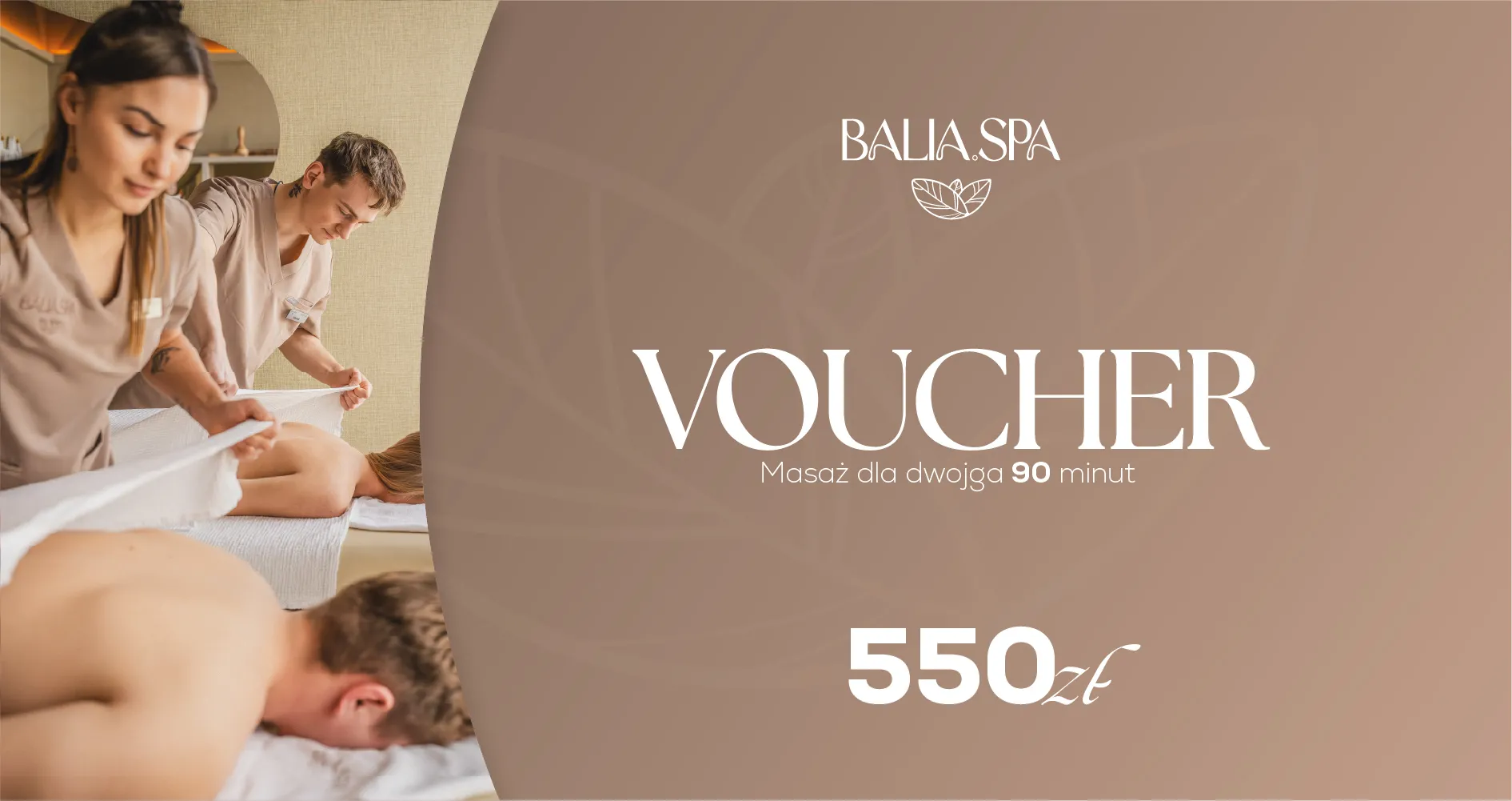 Masaż dla dwojga 90 min