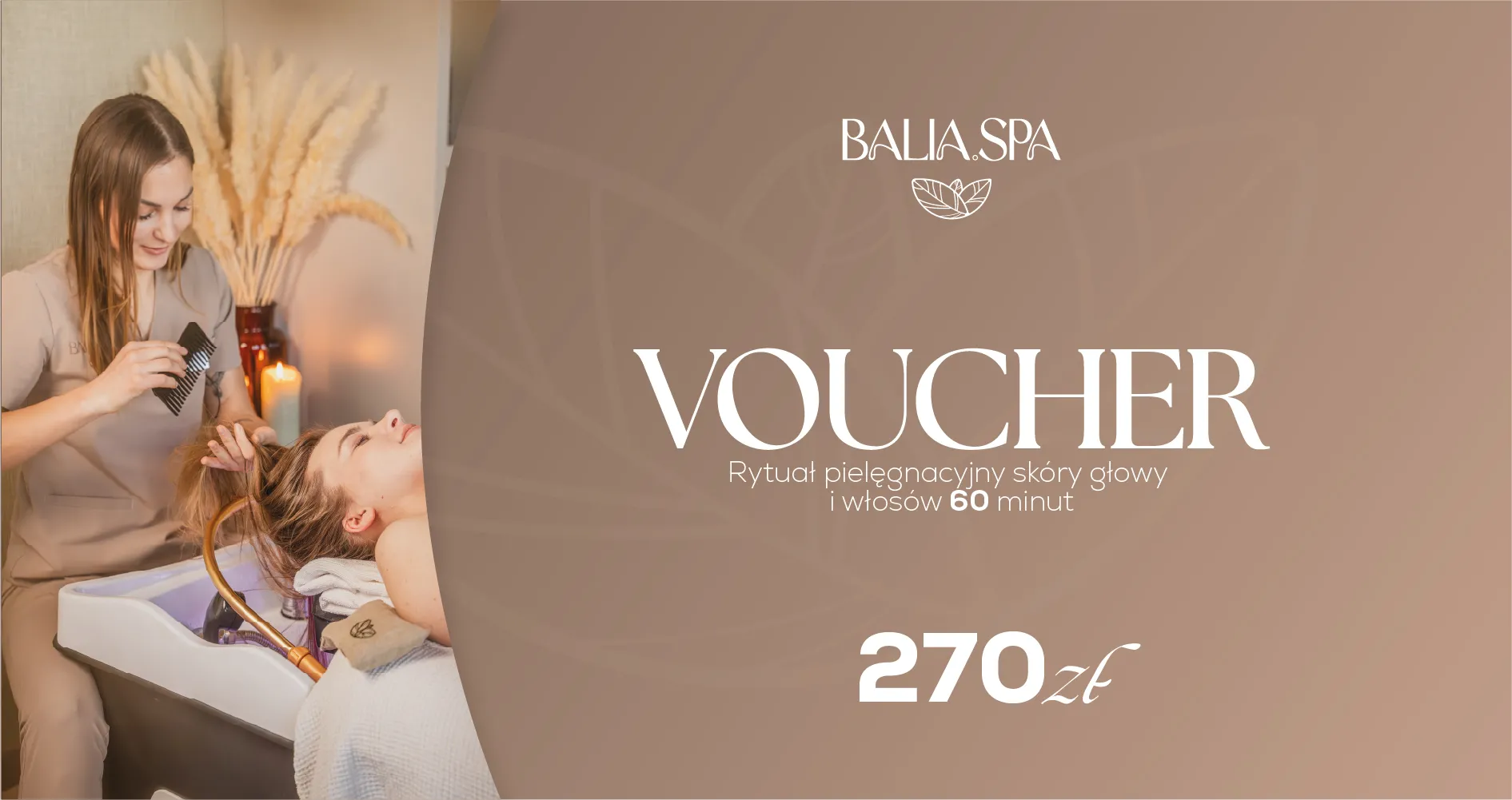 Rytuał pielęgnacyjny skóry głowy i włosów 60 min